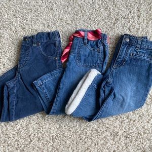 3 Pairs of Girls Jeans